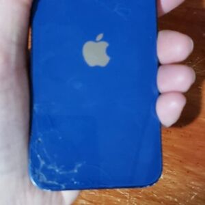 Apple iPhone with Deep Blue Finish